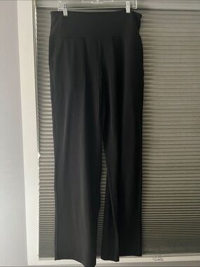 lululemon athletica Black Wide-Leg High-Rise Pants